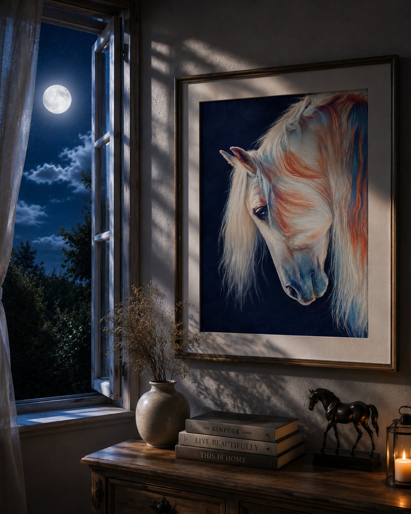 Moon Dance | Fine Art Equine Canvas Print